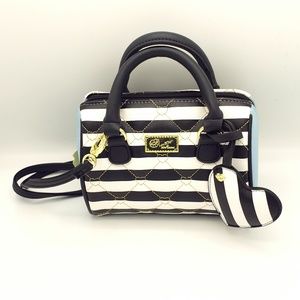 NWT Luv Betsey Johnson Harlii Heart Mini bag